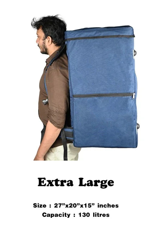 Durable Navy Blue Logistic Delivery Bag | Perfect for E-commerce & Courier services