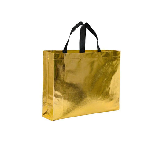 Return gift bags | Shopping Bags | Non-Woven Carry Bag | Tote Bags (Pack of 10 Pcs) | 15" Inch Large | Other sizes available - Stonkar