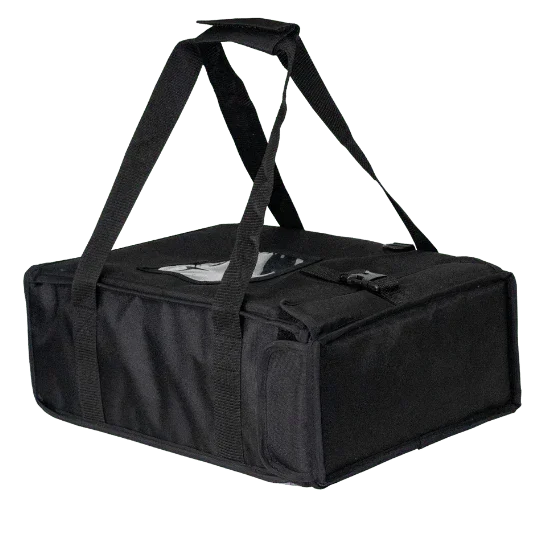 Small Pizza Delivery Bag (Black) - Stonkar