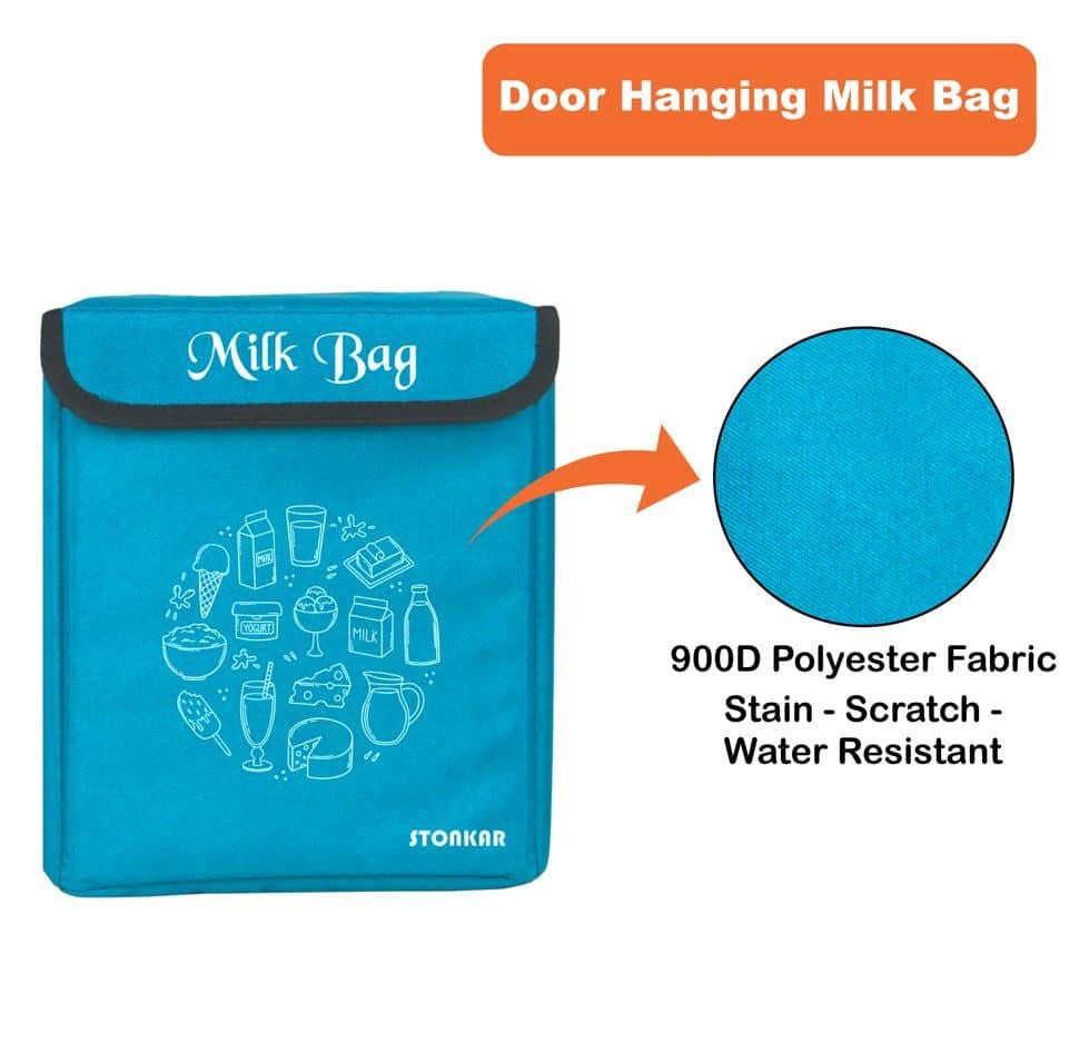 Milk Bag for Door | Thermal Insulated and Cooler Bag | Size 10" Inch