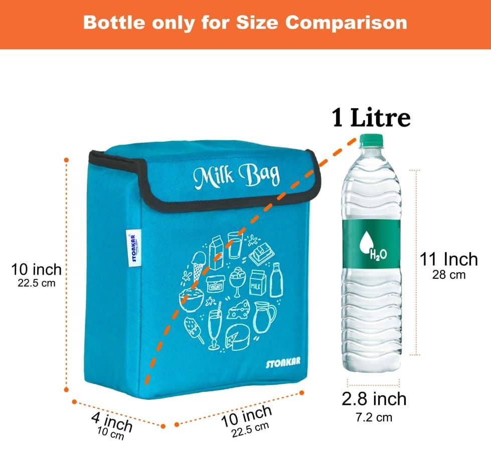 Milk Bag for Door | Thermal Insulated and Cooler Bag | Size 10" Inch