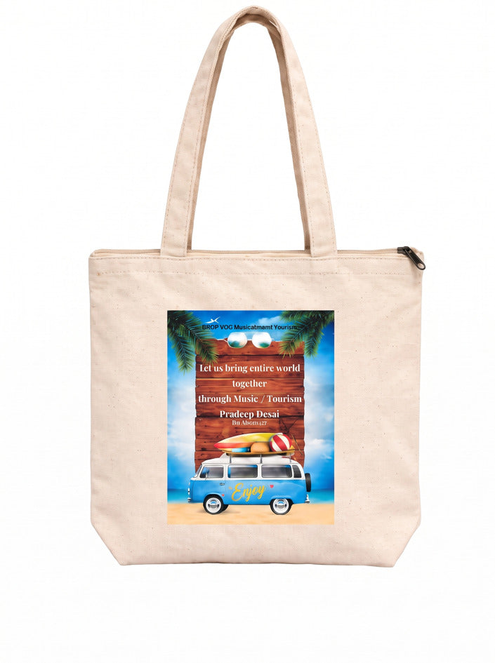 Stonkar Horizon Cotton-Canvas Tote Bag | ONLY BULK ORDER