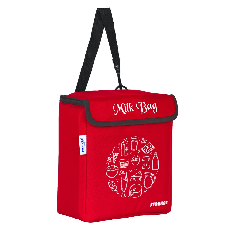Milk Bag for Door | Thermal Insulated and Cooler Bag | Size 10" Inch