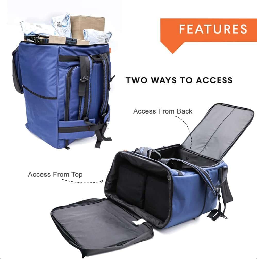 Logistics Delivery Bag | Laundry Bag | Courier Bag | Extra Large - 130 Liters Capacity - Stonkar