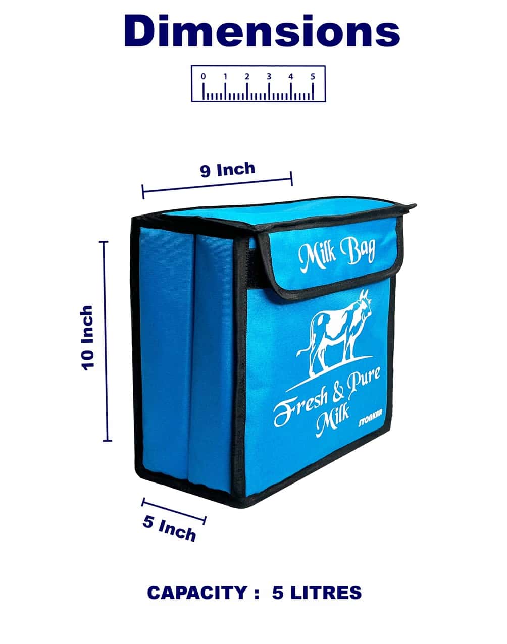Door Hanging Insulated Milk Bag Stonkar